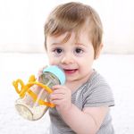 Jucarii, Copii si Bebe - Jucarii si jocuri - Jucarii bebelusi - Jucarii pentru dentitie - INEL GINGIVAL DIN SILICON, MOMBELLA - MAIMUTICA GALBENA - Infinity.ro