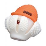 Jucarii, Copii si Bebe - Jucarii si jocuri - Jucarii bebelusi - Jucarii pentru dentitie - INEL GINGIVAL DIN SILICON, MOMBELLA - OCTOPUS ORANGE - Infinity.ro