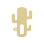 Jucarii, Copii si Bebe - Jucarii si jocuri - Jucarii bebelusi - Jucarii pentru dentitie - Inel gingival Minikoioi, 100% Premium Silicone, Cactus – Mellow Yellow - Infinity.ro