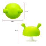 Jucarii, Copii si Bebe - Jucarii si jocuri - Jucarii bebelusi - Jucarii pentru dentitie - Inel Gingival Din Silicon, Mombella, CIupercuta Iron Green - Infinity.ro