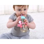 Jucarii, Copii si Bebe - Jucarii si jocuri - Jucarii bebelusi - Jucarii pentru dentitie - INEL GINGIVAL DIN SILICON, MOMBELLA - MAIMUTICA ROZ - Infinity.ro