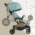 Jucarii, Copii si Bebe - Carucioare si articole de transport - Carucioare - Carucioare sport - Carucior Sport AppeKids – Upp – Ultracompact, Pliere automata, De la nastere la 22kg - River Green - Infinity.ro
