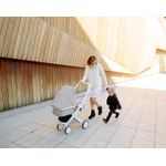 Jucarii, Copii si Bebe - Carucioare si articole de transport - Carucioare - Carucioare standard - Carucior 2 in 1, Greentom, 100% Ecologic, Black Orange - Infinity.ro