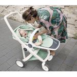 Jucarii, Copii si Bebe - Carucioare si articole de transport - Carucioare - Carucioare standard - Carucior 2 in 1, Greentom, 100% Ecologic, Black Orange - Infinity.ro