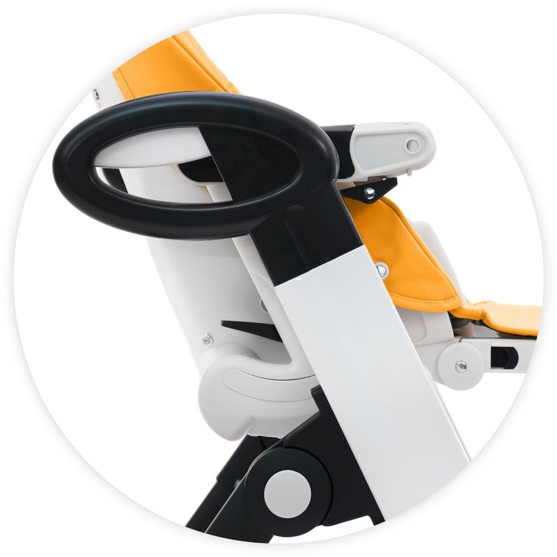 Jucarii, Copii si Bebe - Hrana si alaptare - Scaune de masa bebe - Scaun de masa AppeKids - Vogue - Orange - Infinity.ro