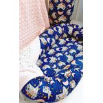 Casa si Gradina - Mobilier - Mobilier copii - Saltele patut copii - Baby nest din bumbac, Appekids - Navy - Infinity.ro