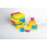 Jucarii, Copii si Bebe - Jucarii si jocuri - Seturi de constructie si cuburi - Seturi de constructie - Set constructii, 38 piese, eKoala, BIOplastic - Infinity.ro