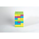 Jucarii, Copii si Bebe - Jucarii si jocuri - Seturi de constructie si cuburi - Seturi de constructie - Set constructii, 38 piese, eKoala, BIOplastic - Infinity.ro