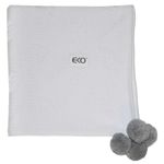 Casa si Gradina - Textile si covoare - Pături și cuverturi - Paturici copii - Paturica din Bambus, Eko, 80x80 cm, White - Infinity.ro