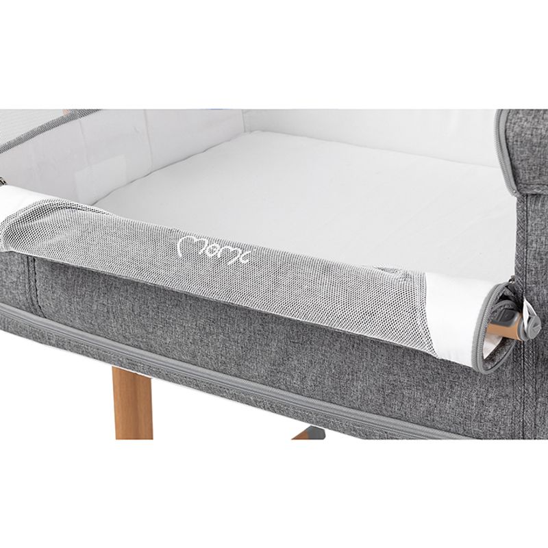 Casa si Gradina - Mobilier - Mobilier copii - Patuturi copii - Co-sleeper Momi, Smart Bed 4 in 1 - Grey - Infinity.ro