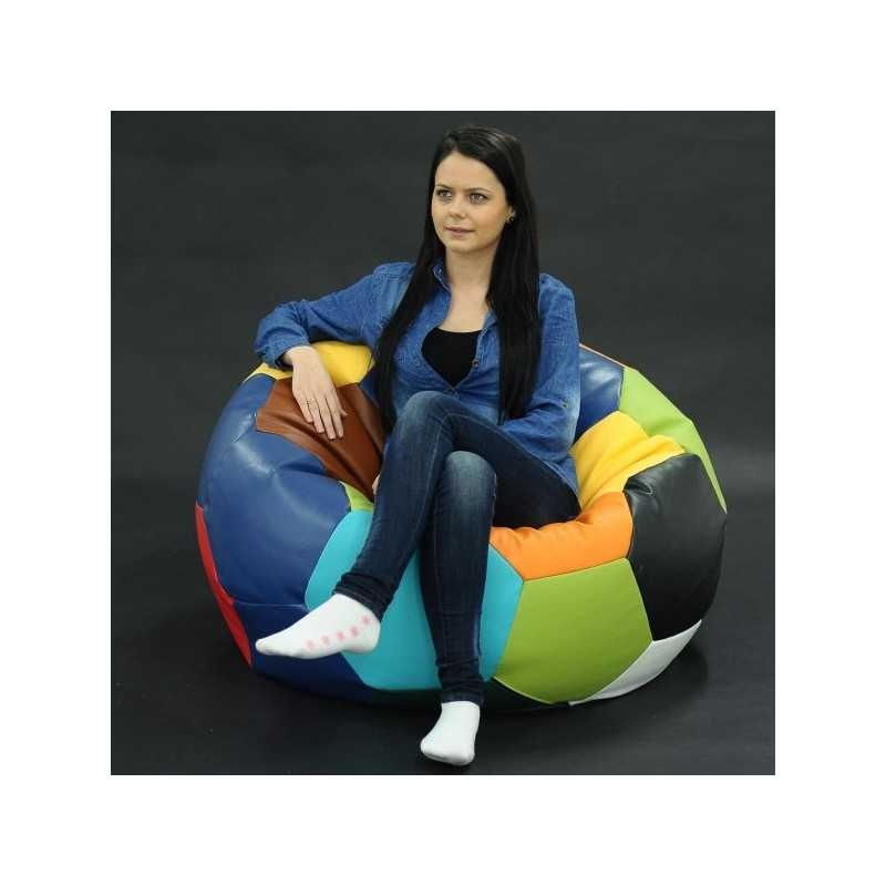 Casa si Gradina - Mobilier - Scaune si fotolii - Fotolii - Fotoliu  Minge Telstar XL, material piele ecologica, Mozaic - Infinity.ro