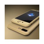 Laptop, Telefoane si Tablete - Telefoane mobile si accesorii - Accesorii Telefoane - Huse telefoane - Husa protectie completa IPAKY pentru iPhone 7 Plus 5.5 inch, gold - Infinity.ro