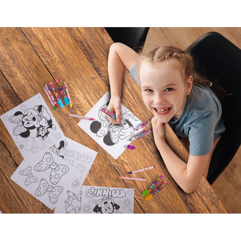 Jucarii, Copii si Bebe - Jucarii si jocuri - Jucarii & jocuri educative - Seturi pictura si desen - Minnie set de desen in rucsac - Infinity.ro
