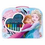 Jucarii, Copii si Bebe - Jucarii si jocuri - Jucarii & jocuri educative - Seturi pictura si desen - Gentuta pentru desen art case frozen - Infinity.ro