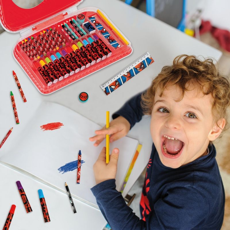 Jucarii, Copii si Bebe - Jucarii si jocuri - Jucarii & jocuri educative - Seturi pictura si desen - Gentuta pentru desen art case spiderman - Infinity.ro