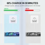 Laptop, Telefoane si Tablete/Telefoane mobile si accesorii/Accesorii Telefoane/Incarcatoare telefoane - Incarcator fast charge compatibil cu iPhone, 20W PD Type C cu cablu USB C Lightning de 1 metru - Infinity.ro