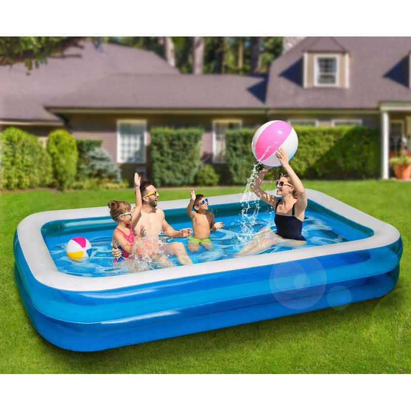 Casa si Gradina - Gradina si terasa - Piscine si accesorii - Piscine - Piscina de gradina dreptunghiulara gonflabila L35a XXL 305x183x50cm - Infinity.ro