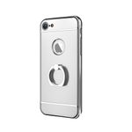 Laptop, Telefoane si Tablete - Telefoane mobile si accesorii - Accesorii Telefoane - Huse telefoane - Husa Apple iPhone SE2, MyStyle Elegance Luxury 3in1 Ring Silver - Infinity.ro