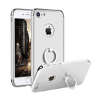 Laptop, Telefoane si Tablete - Telefoane mobile si accesorii - Accesorii Telefoane - Huse telefoane - Husa Apple iPhone SE2, MyStyle Elegance Luxury 3in1 Ring Silver - Infinity.ro