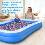 Casa si Gradina - Gradina si terasa - Piscine si accesorii - Piscine - Piscina gonflabila Extralink Home 200x150x50cm Easy Set - Infinity.ro