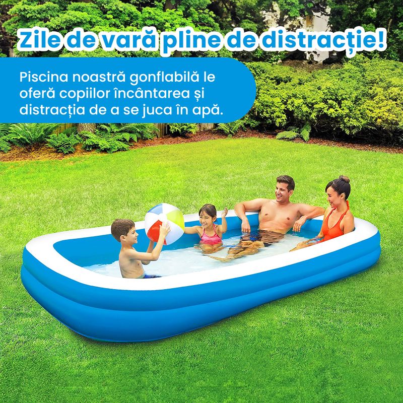 Casa si Gradina - Gradina si terasa - Piscine si accesorii - Piscine - Piscina gonflabila Extralink Home 200x150x50cm Easy Set - Infinity.ro