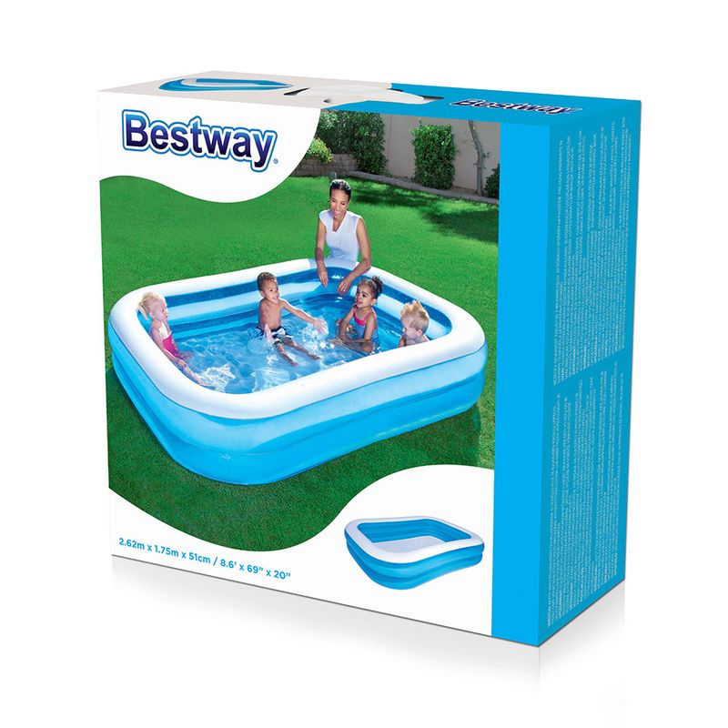 Casa si Gradina - Gradina si terasa - Piscine si accesorii - Piscine - Piscina drepunghiulara 262 x 175 x 51 cm, Bestway - Infinity.ro