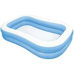 Casa si Gradina - Gradina si terasa - Piscine si accesorii - Piscine - Piscina Gonflabila DELINY, Albastru, 203x152x48 cm, 540 l - Infinity.ro