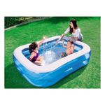 Casa si Gradina - Gradina si terasa - Piscine si accesorii - Piscine - Piscina Gonflabila DELINY, Albastru, 203x152x48 cm, 540 l - Infinity.ro