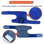 Ingrijire personala si Cosmetice - Sanatate si wellness - Articole wellness - Aparate si dispozitive de masaj - Dispozitiv de masaj pentru articulatii, afisaj digital, 3 trepte de temperatura ,3 nivele de intensitate - Infinity.ro