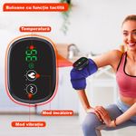 Ingrijire personala si Cosmetice - Sanatate si wellness - Articole wellness - Aparate si dispozitive de masaj - Dispozitiv de masaj pentru articulatii, afisaj digital, 3 trepte de temperatura ,3 nivele de intensitate - Infinity.ro