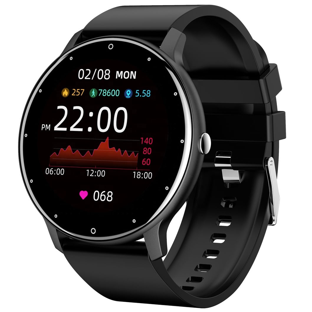 Ceas smartwatch si bratara fitness RoHS®, model GF03, Apeluri, Microfon, Difuzor