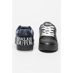 Fashion, accesorii si bijuterii - Barbati - Incaltaminte barbati - Sneakers si tenisi barbati - Pantofi sport de piele Starlight Versace Jeans Couture 73YA3SJ6, 44 EU, Negru/ Albastru - Infinity.ro