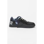 Fashion, accesorii si bijuterii - Barbati - Incaltaminte barbati - Sneakers si tenisi barbati - Pantofi sport de piele Starlight Versace Jeans Couture 73YA3SJ6, 41 EU, Negru /Albastru - Infinity.ro