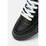Fashion, accesorii si bijuterii - Barbati - Incaltaminte barbati - Sneakers si tenisi barbati - Pantofi sport de piele Starlight Versace Jeans Couture 73YA3SJ6, 41 EU, Negru /Albastru - Infinity.ro