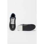 Fashion, accesorii si bijuterii - Barbati - Incaltaminte barbati - Sneakers si tenisi barbati - Pantofi sport de piele Starlight Versace Jeans Couture 73YA3SJ6, 41 EU, Negru /Albastru - Infinity.ro