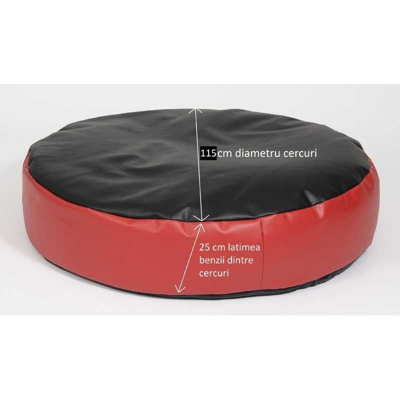 Casa si Gradina - Mobilier - Scaune si fotolii - Fotolii - Fotoliu Relaxo XL , material piele ecologica, Galben - Infinity.ro