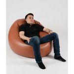 Casa si Gradina - Mobilier - Scaune si fotolii - Fotolii - Fotoliu Relaxo XL , material piele ecologica, Maro - Infinity.ro