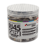 PC, gaming si accesorii - Retelistica - Cabluri si accesorii - Mufa RJ-45 FTP Cat.5e EZ Passthrough, ecranata (100 buc) RJ45M-CAT5-EZ-JAR - Infinity.ro