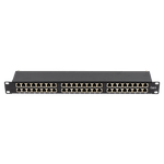 PC, gaming si accesorii - Retelistica - Accesorii cabinete metalice - Patch Panel 2U, FTP cat6, 48 porturi RJ45 - ASYTECH Networking ASY-PP-FTP6-48 - Infinity.ro