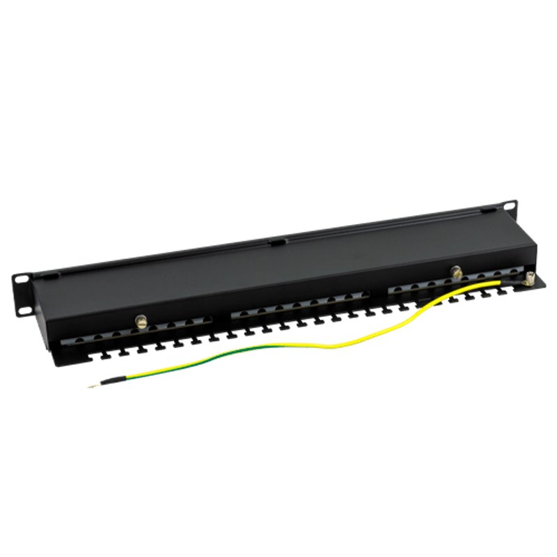 PC, gaming si accesorii - Servere - Rack server - Patch Panel 1U, FTP cat5e, 24 porturi RJ45 - ASYTECH Networking ASY-PP-FTP5E-24 - Infinity.ro