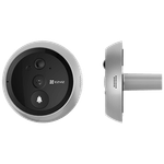 Casa si Gradina - Electrice - Smart Home - Control acces si accesorii - Vizor electronic smart EZVIZ, Wi-Fi, FullHD 1080P, monitor 4.3 inch, acumulator 4600mAh, PIR, slot SDcard CS-HP4(2WPFBS) - Infinity.ro