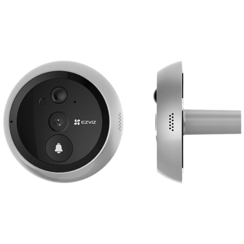 Casa si Gradina - Electrice - Smart Home - Control acces si accesorii - Vizor electronic smart EZVIZ, Wi-Fi, FullHD 1080P, monitor 4.3 inch, acumulator 4600mAh, PIR, slot SDcard CS-HP4(2WPFBS) - Infinity.ro