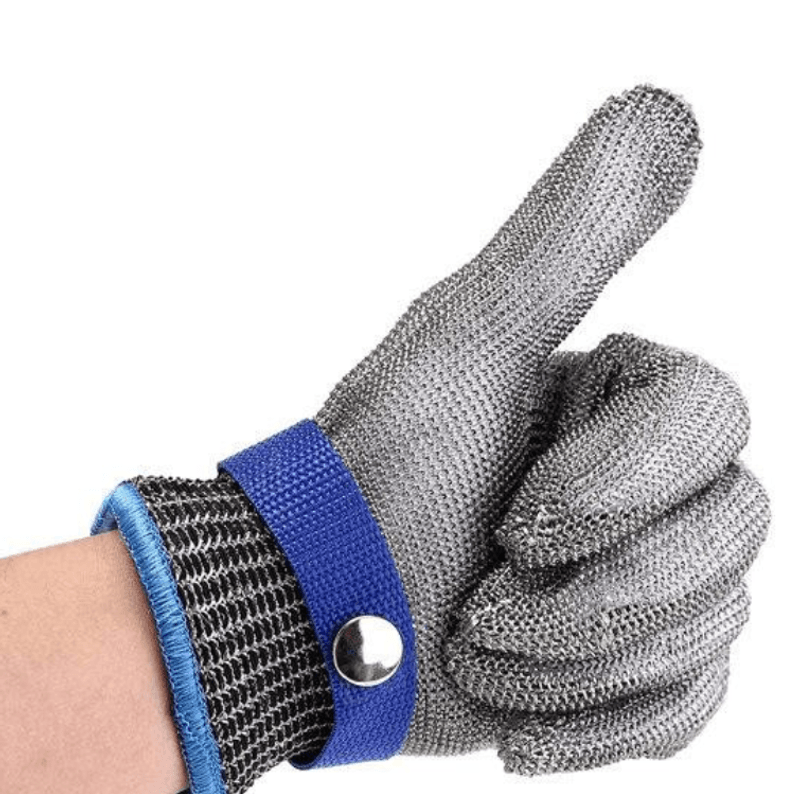 Casa si Gradina - Constructii - Echipamente de lucru - Manusi protectia muncii - Manusa de protectie, anti-taiere, otel inoxidabil, marimea M - Infinity.ro