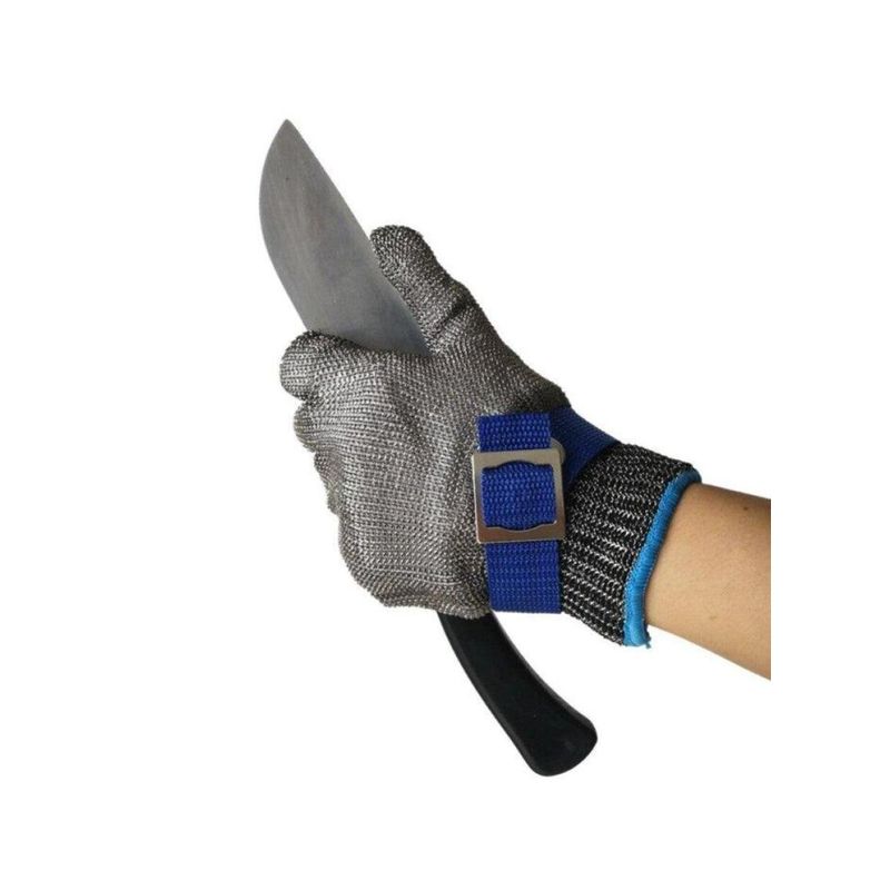 Casa si Gradina - Constructii - Echipamente de lucru - Manusi protectia muncii - Manusa de protectie, anti-taiere, otel inoxidabil, marimea M - Infinity.ro