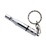 Sport si Outdoor - Camping - Accesorii camping si drumetii - Pachet doua fluiere metalice de urgenta, inel pentru chei, 7.6 cm - Infinity.ro