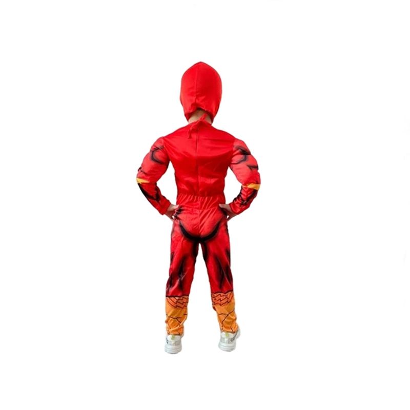 Jucarii, Copii si Bebe - Jucarii si jocuri - Jucarii de rol - Masti si costume copii - Costum Flash pentru copii, 7-9 ani, rosu - Infinity.ro
