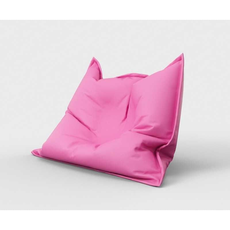 Casa si Gradina - Mobilier - Scaune si fotolii - Fotolii - Fotoliu tip Perna Magic Pillow, material piele ecologica, Roz - Infinity.ro