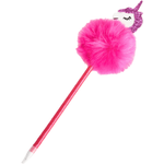 Carti si Birotica - Birotica - Instrumente de scris - Pixuri si stilouri - Set 4 Pixuri Unicorn cu Puf - Infinity.ro