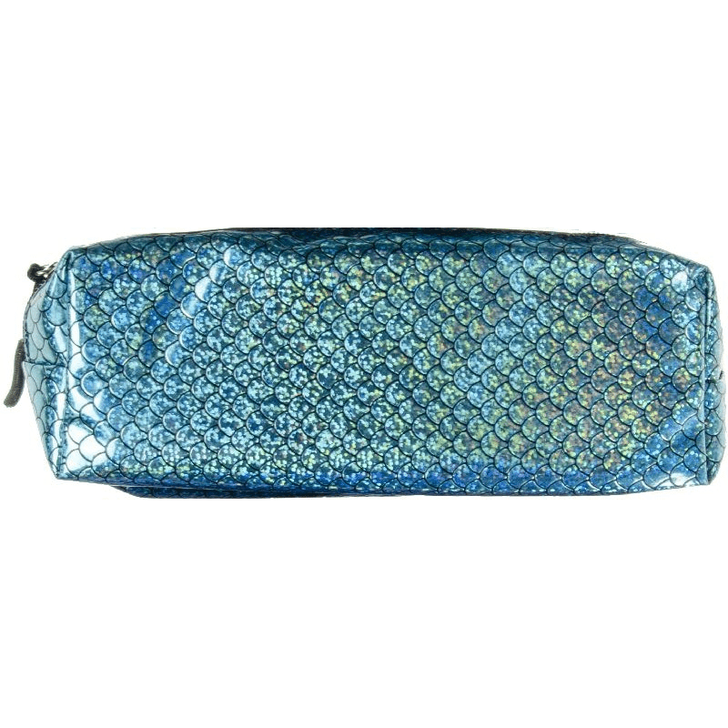 Carti si Birotica - Rechizite - Penare - Penar cu sclipici sirena, 22x8x7 cm, albastru - Infinity.ro