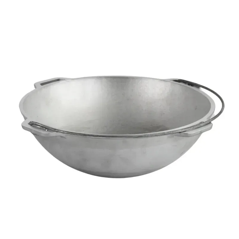 Casa si Gradina - Bucatarie si vesela - Vase pentru gatit - Oale si cratite - Ceaun asiatic aluminiu, capacitate 6 litri - Infinity.ro